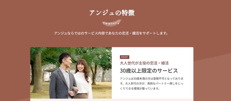 アンジュ　特徴